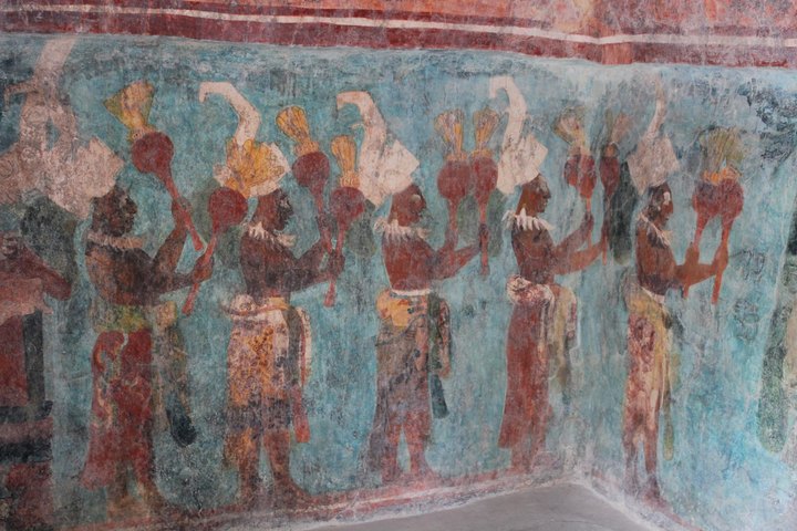Bonampak: the musicians